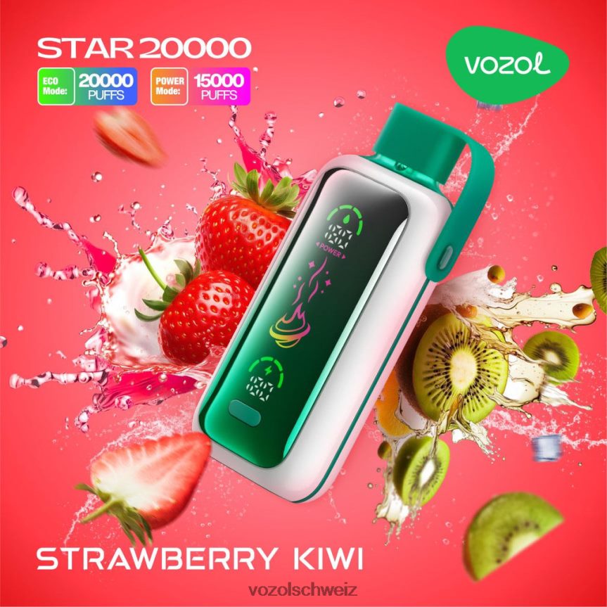 Vozol Kaufen Schweiz Erdbeer-Kiwi LZ88TX20 VOZOL STAR 20000