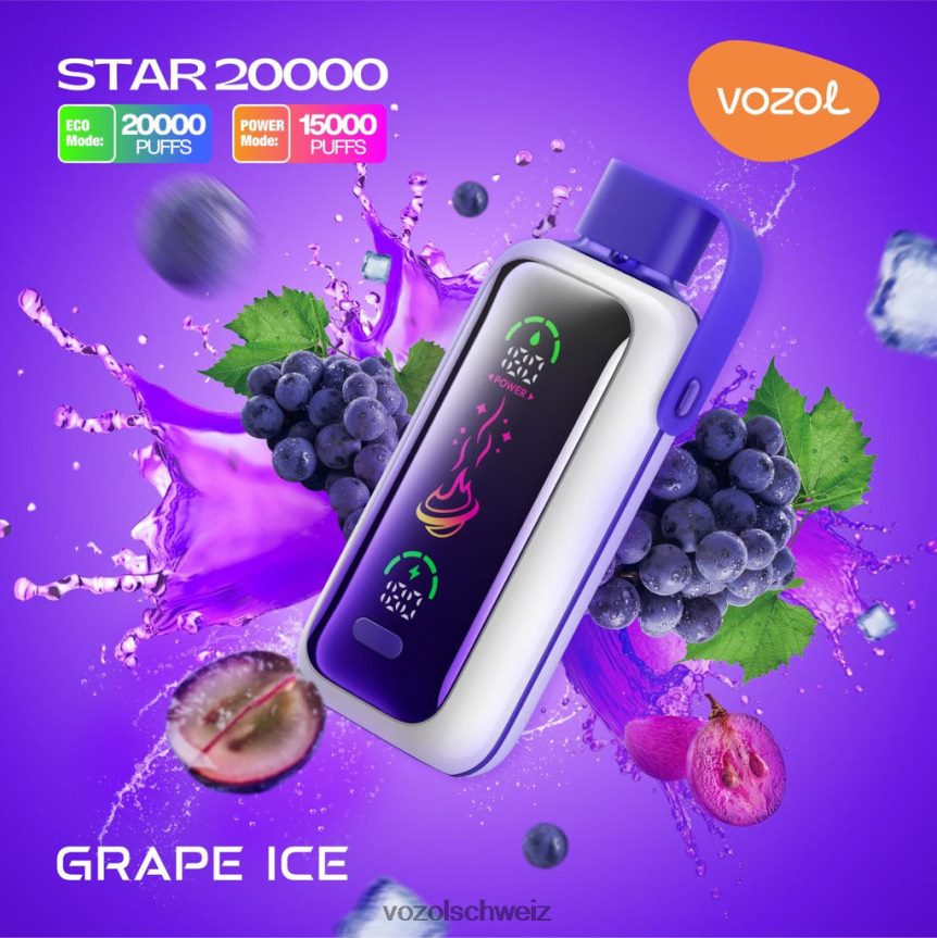 Vozol Schweiz Traubeneis LZ88TX9 VOZOL STAR 20000