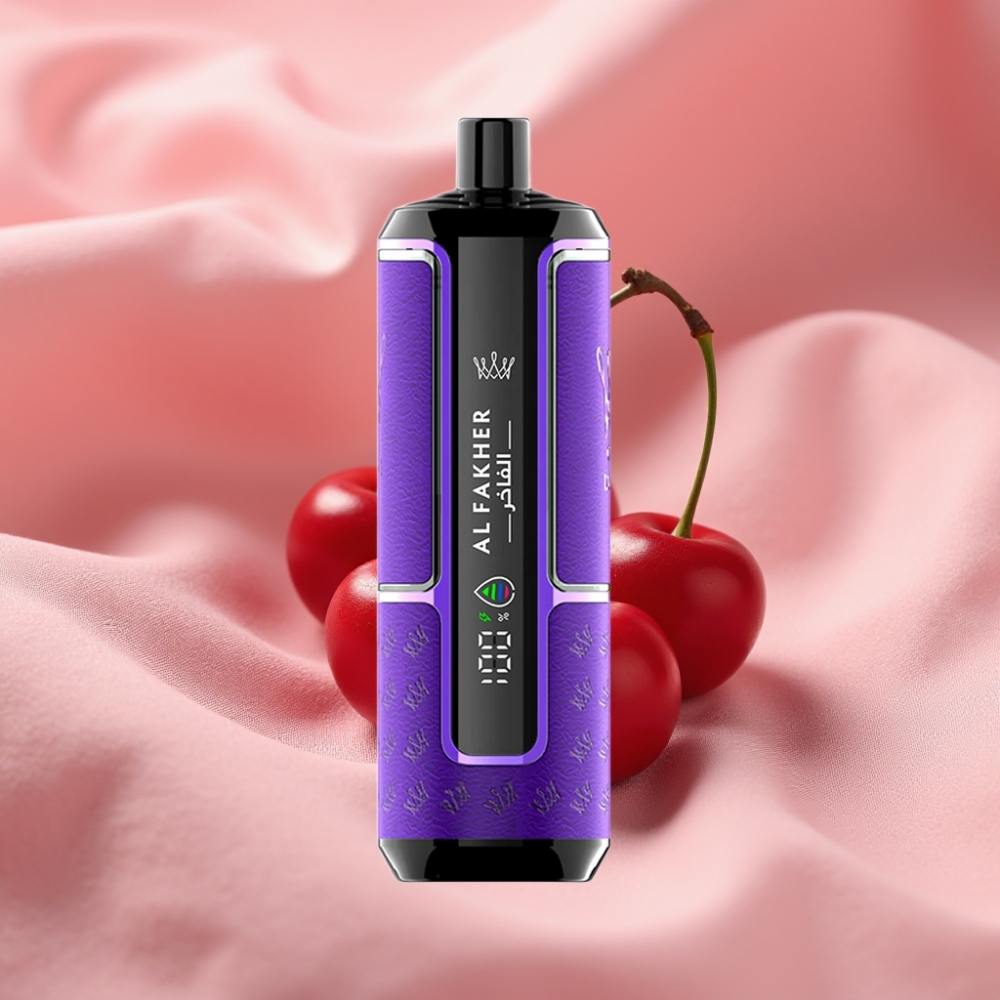 Al Fakher Crown Bar 15K Hypermax Wegwerf-Vape Kirschfiesta 22ml 600mAh Typ-C DTL 6mg/ml