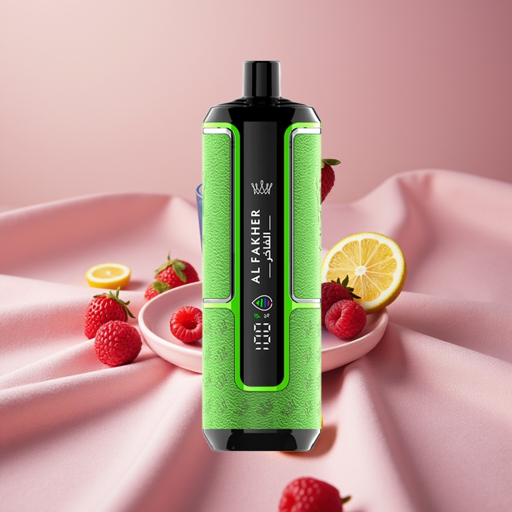Al Fakher Crown Bar 15K Hypermax Wegwerf-Vape Kit Blaue Himbeerlimonade