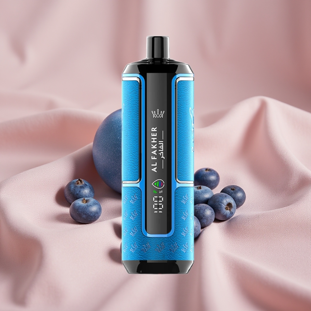 Al Fakher Crown Bar 15K Hypermax Wegwerf-Vape Kit Blaues Meer – 22ml, 600mAh, Typ-C, DTL, 6mg/ml