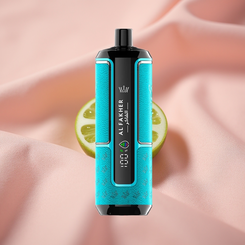 Al Fakher Crown Bar 15K Hypermax Wegwerf-Vape Kit Kaugummi-Minze 22ml 600mAh Typ-C DTL 6mg/ml