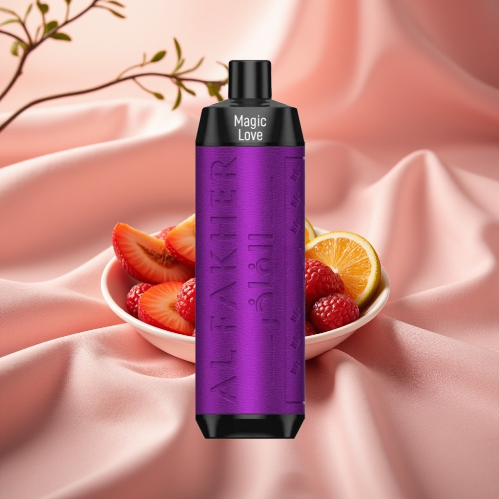Al Fakher Crown Bar 8000 Crystal Wegwerf-Vape Magische Liebe mit 18ml & USB-C