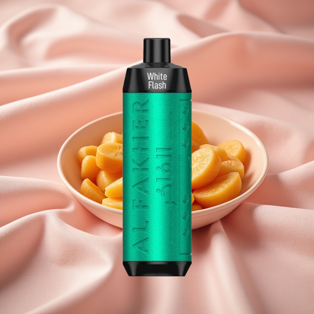 Al Fakher Crown Bar 8000 Crystal Wegwerf-Vape Weißblitz mit 18ml Liquid & USB-C