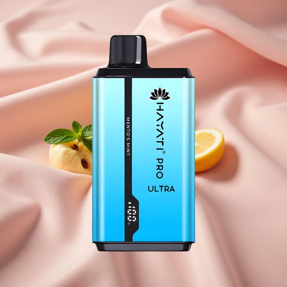 Hayati Pro Ultra 15000 Puffs Menthol-Minze 850mAh 2×12ml 2% 49 Aromen