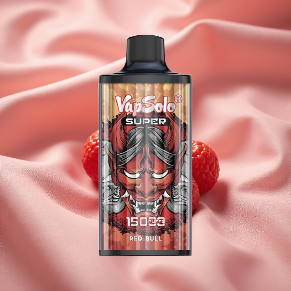 Vapsolo Super 15000 Puffs Wegwerf-Vape Red Bull 40ml 850mAh Typ-C