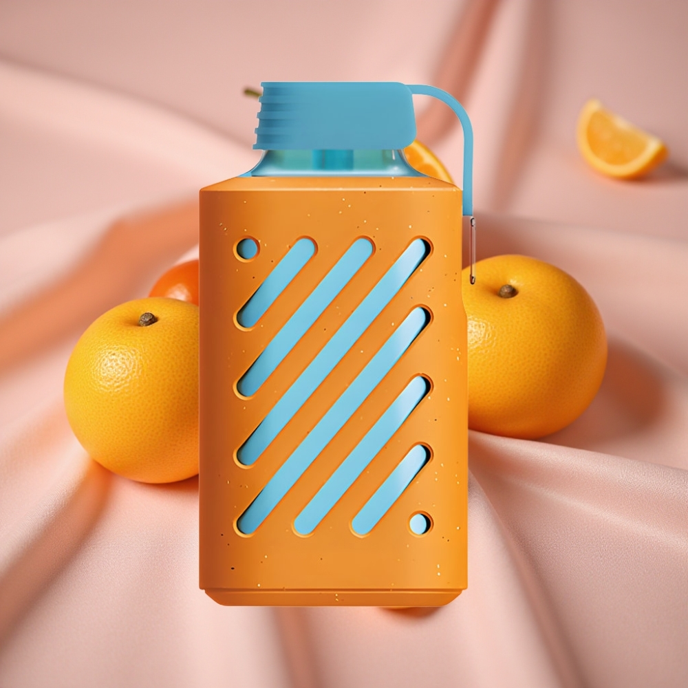 VOZOL GEAR 10000 Wegwerf-Vape Tangerine Mango Guava mit 20 ml E-Liquid, 65% PCR, VAMT Mesh Coil