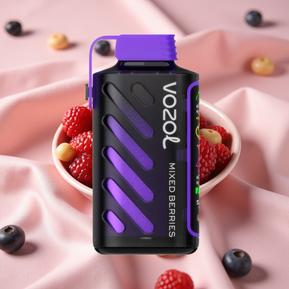 VOZOL Gear Power 20000 Puffs Mischbeeren S.i.L.C. Tech Dual Mesh Coil 20mL 5%