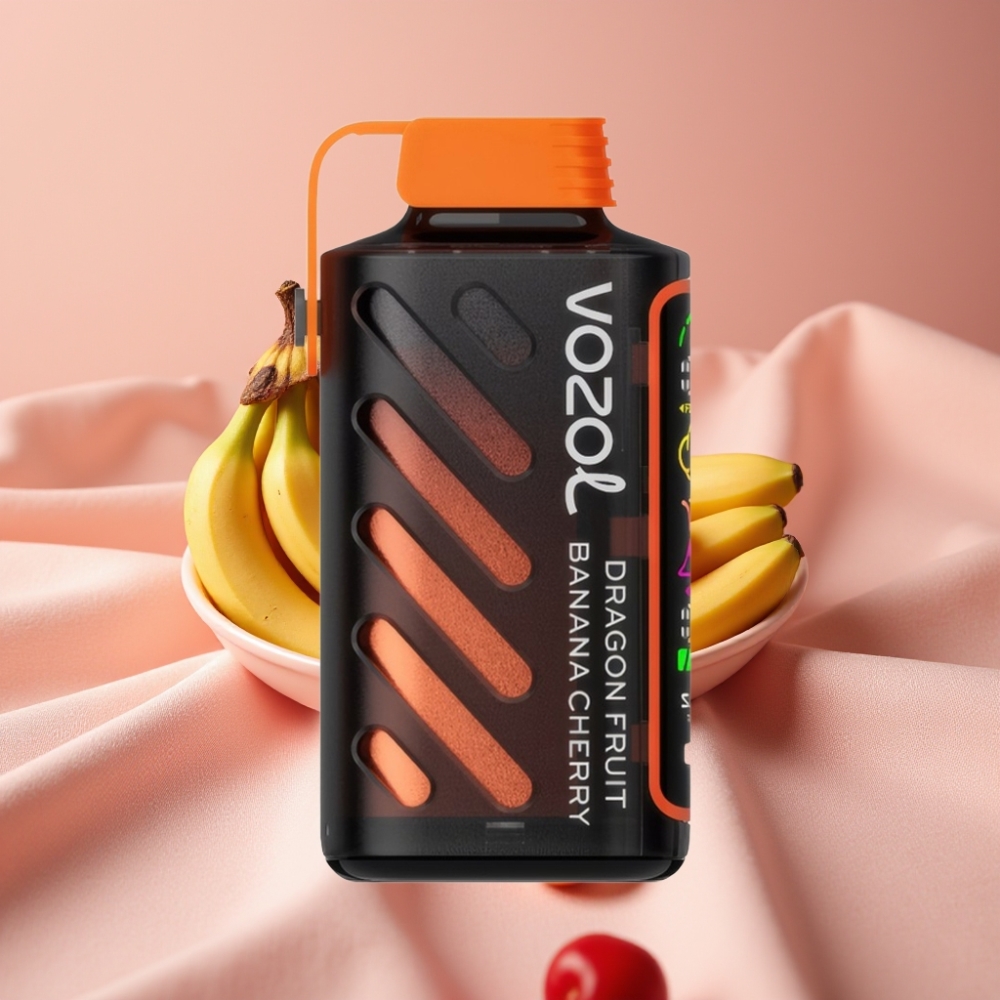 VOZOL Gear Power 20000 Puffs Wegwerf-Vape Drachenfrucht Banane Kirsche mit S.i.L.C. Tech & Dual Mesh Coil
