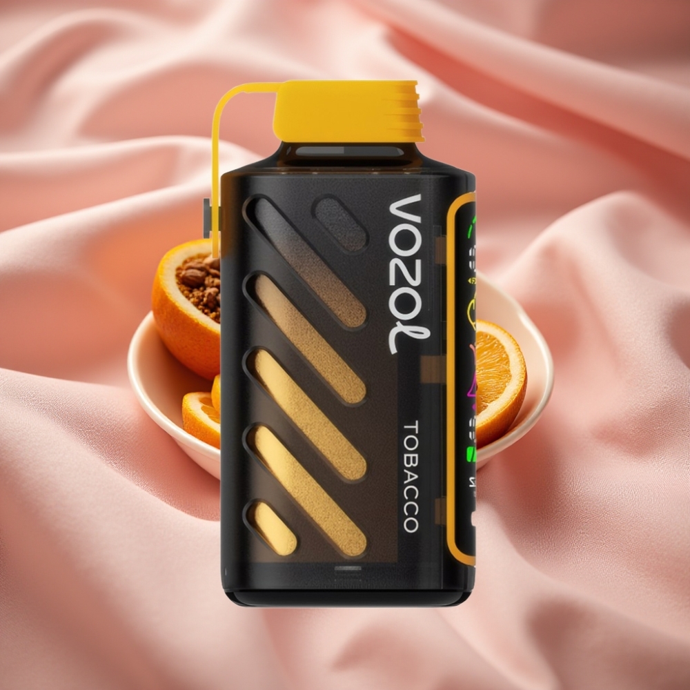 VOZOL Gear Power 20000 Züge Tabak Dual Mesh Coil 20mL 5% Nikotin Vollbild-Display S.i.L.C. Tech