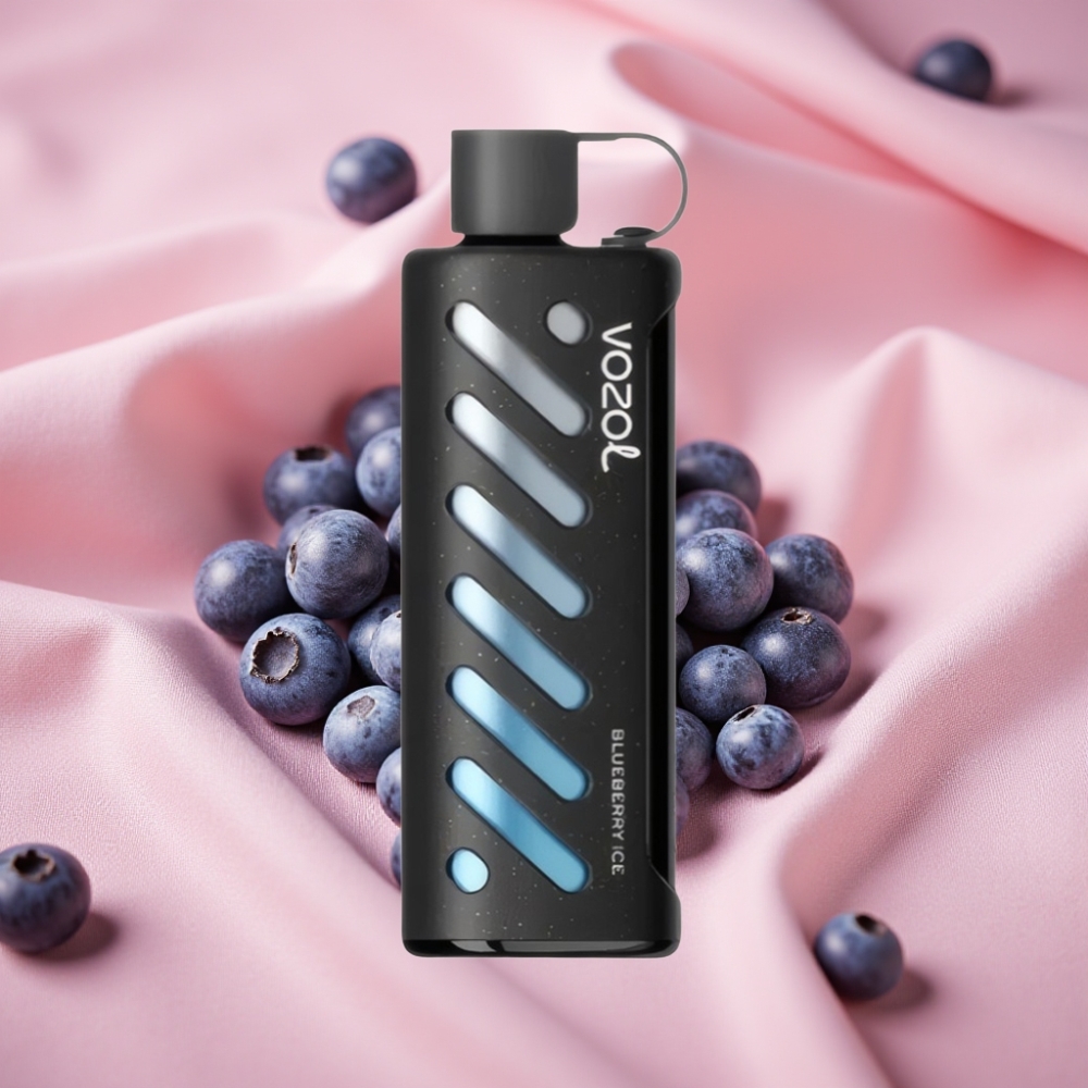 VOZOL Gear Shisha 25000 Puffs Blaubeer-Eis mit S.i.L.C Tech & Dual Mesh