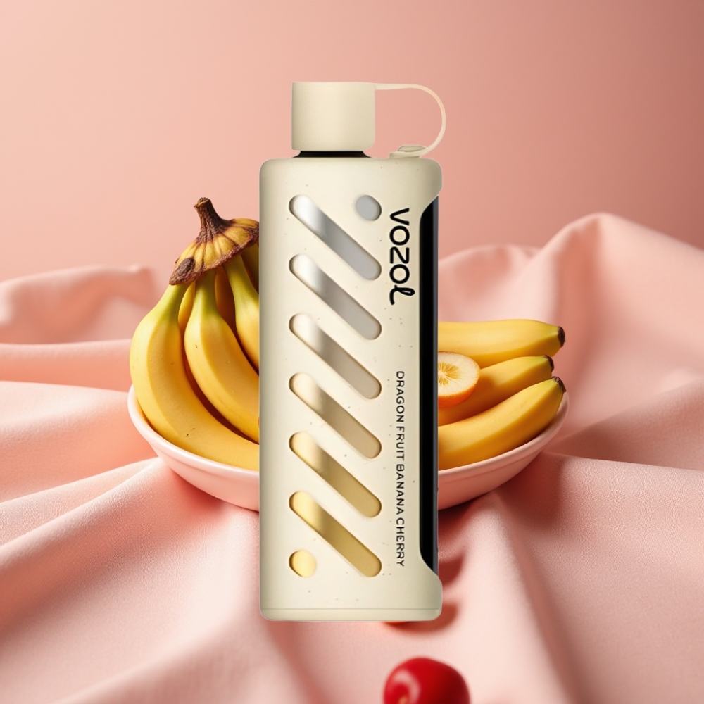 VOZOL Gear Shisha 25000 Puffs Drachenfrucht Banane Kirsche 1000mAh Dual Mesh 5mg/ml