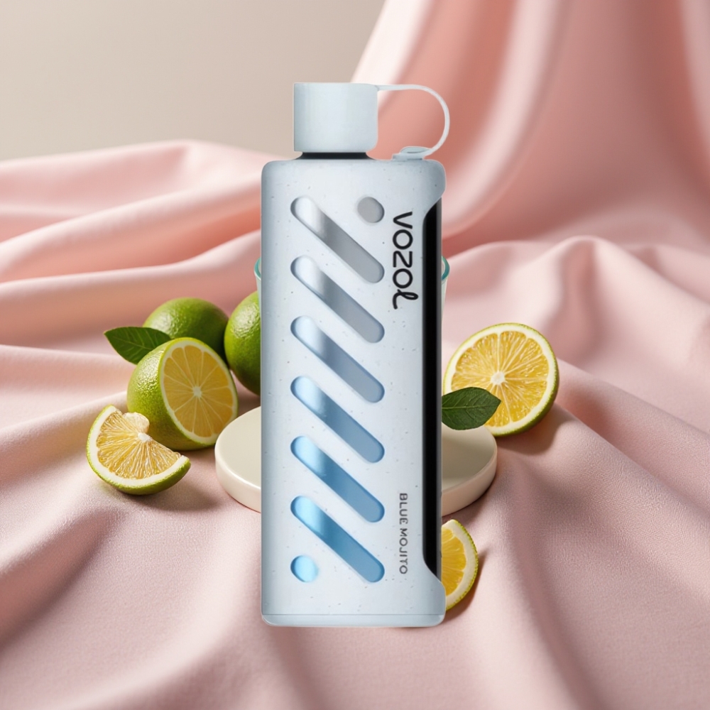 VOZOL Gear Shisha 25000 Puffs Dual Mesh Dual Modes 1000mAh 5mg/ml Blaue Mojito