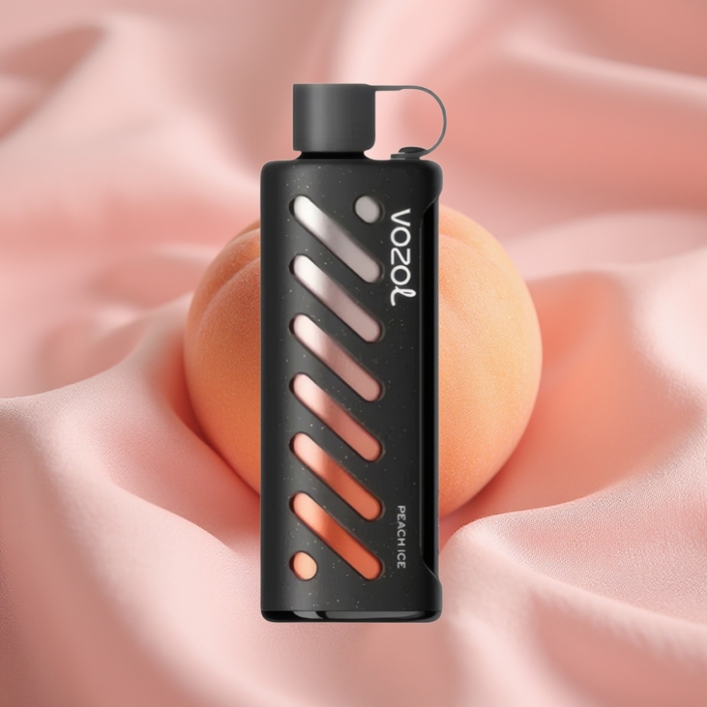 VOZOL Gear Shisha 25000 Puffs Dual Mesh Dual Modes Pfirsich Eis 5mg/ml 1000mAh S.i.L.C Tech