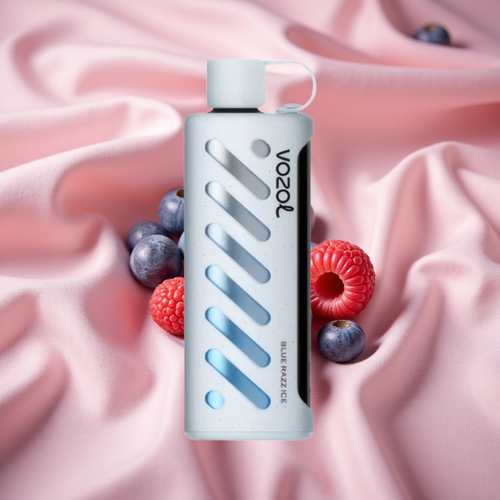VOZOL Gear Shisha 25000 Puffs Dual Mesh S.i.L.C Tech 1000mAh 5mg/ml Blaubeer-Eis
