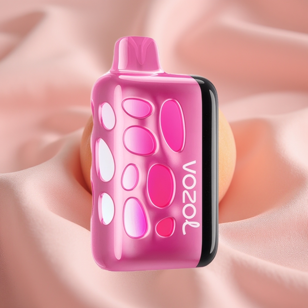 VOZOL RAVE 40000 Disposable Vape Pfirsich-Eis mit 1000mAh Akku & Beat-Synced Party Mode