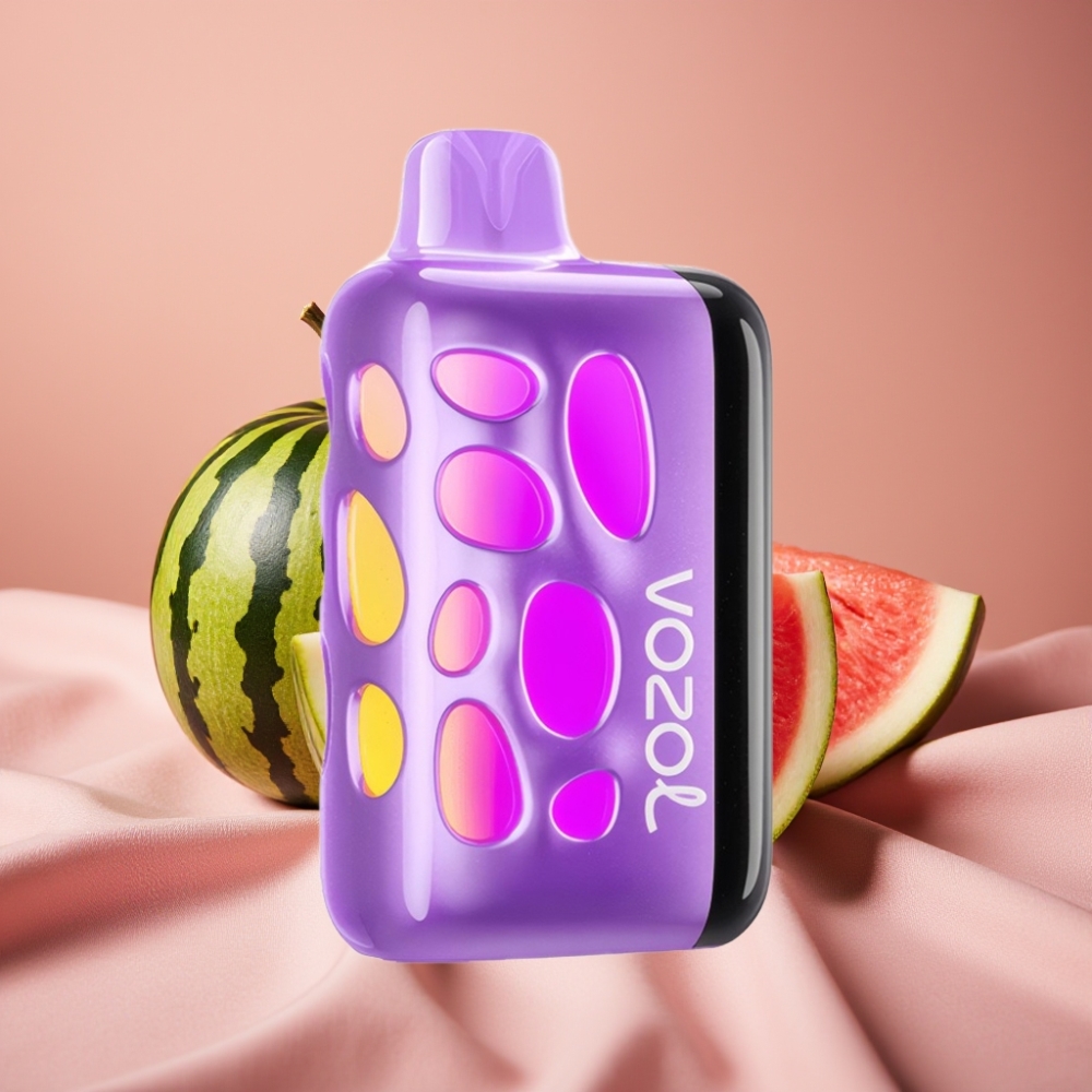 VOZOL RAVE 40000 Disposable Vape Wassermelone Razz Rancher, 270° Leuchtend, 1000mAh