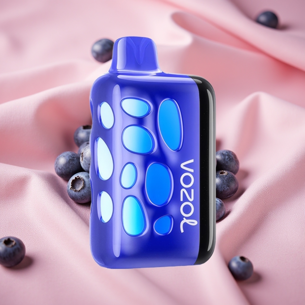 VOZOL RAVE 40000 Wegwerf-Vape Blaubeer-Eis mit 270° Leuchtendem Design & 1000mAh