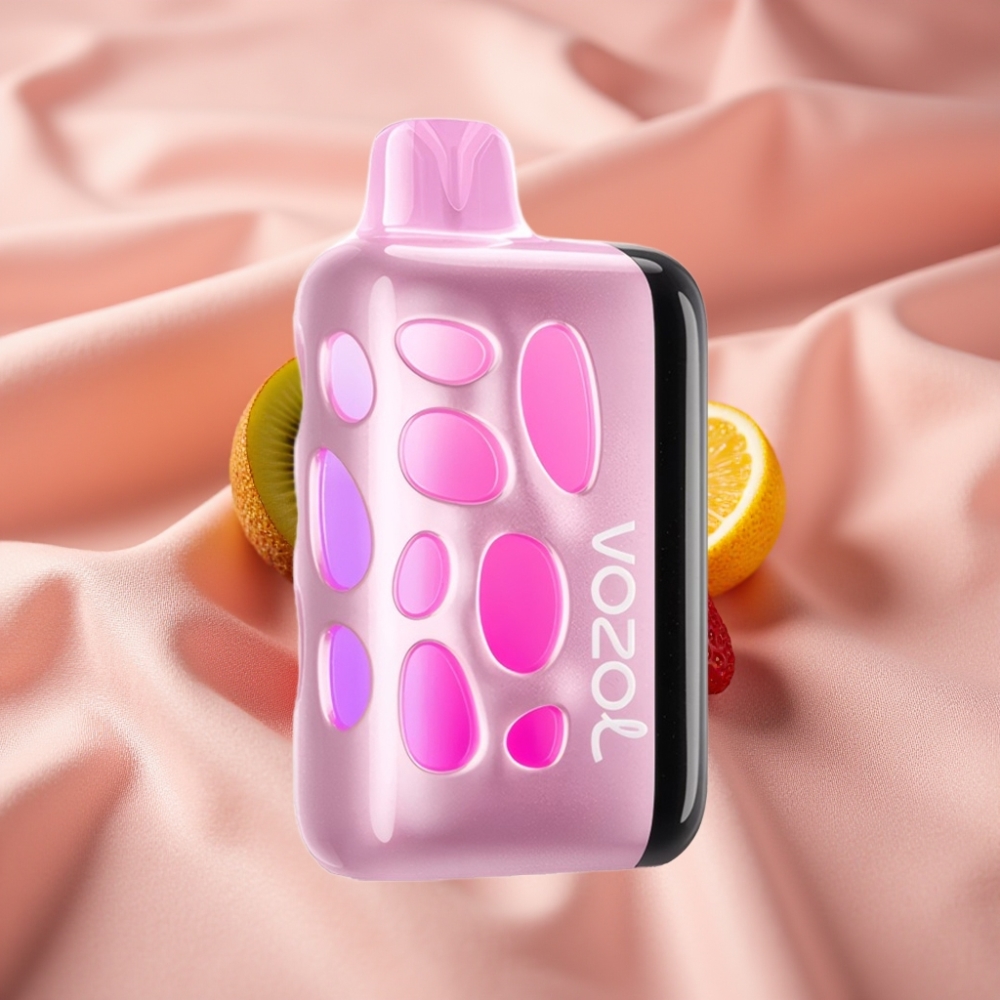 VOZOL RAVE 40000 Wegwerf-Vape Erdbeer-Kiwi mit 1000mAh & Beat-Sync Party-Modus
