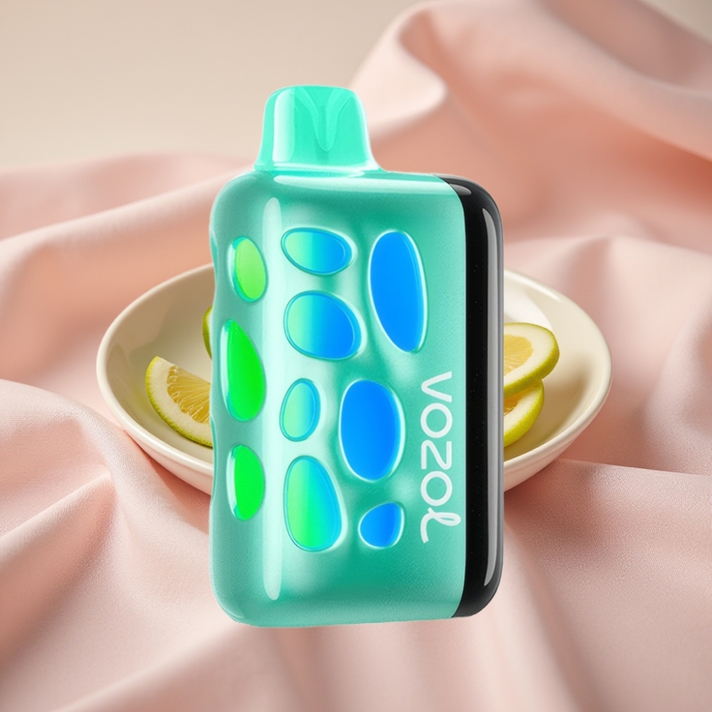 VOZOL RAVE 40000 Wegwerf-Vape Kühle Minze mit 270° Glow Design & Beat-Synced Party Mode