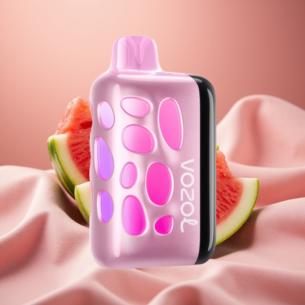 VOZOL RAVE 40000 Wegwerf-Vape Wassermelone-Eis mit 270° Leuchtdesign & 1000mAh