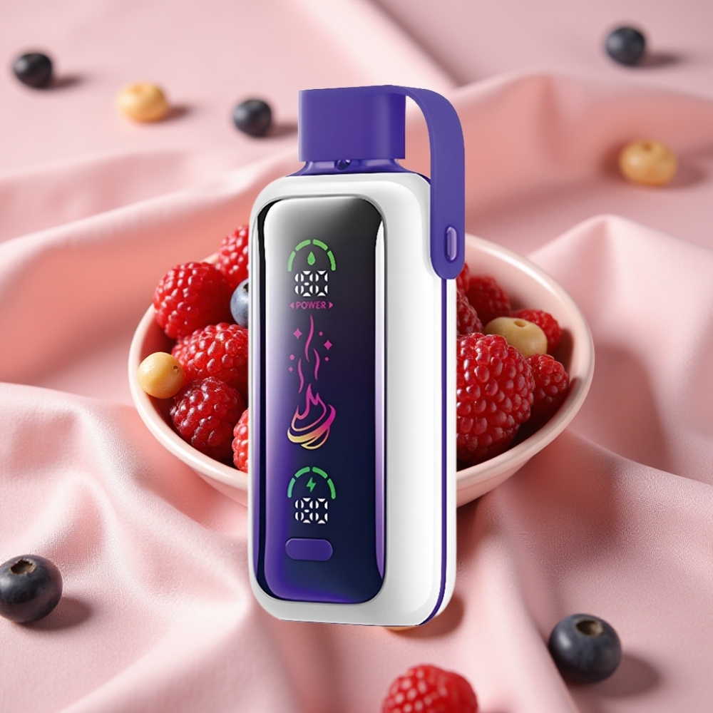 VOZOL Star 20000 Puffs Disposable Vape Beerenmix mit 2,2" HD Spiegelbildschirm, Dual Mesh, 650mAh