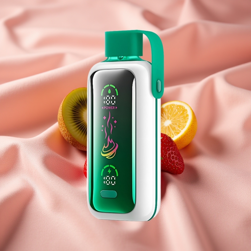VOZOL Star 20000 Puffs Dual Mesh 2,2" HD Spiegelbildschirm Erdbeer-Kiwi