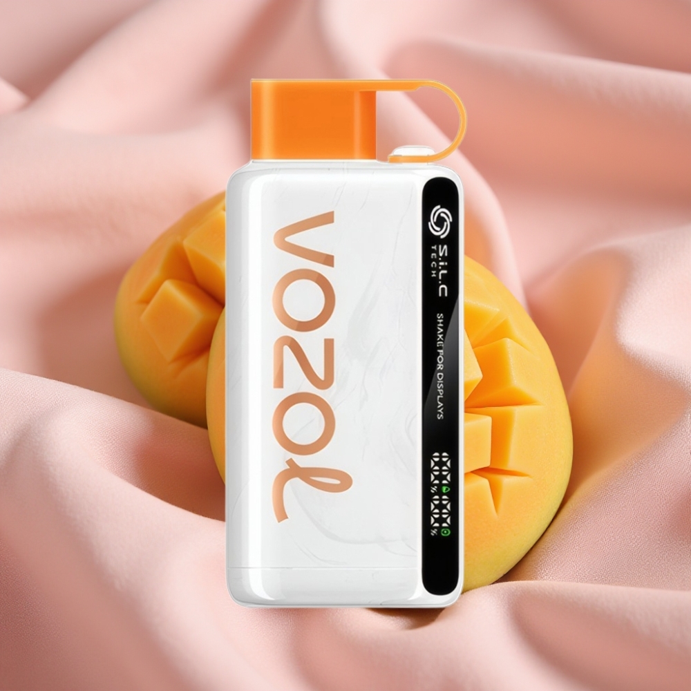 VOZOL STAR 9000/12000 Disposable Vape Mexikanisches Mango Eis mit S.i.L.C TECH, 650mAh, bis zu 9000/12000 Züge