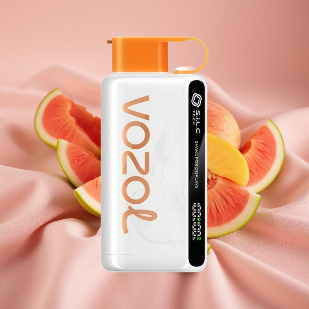 VOZOL STAR 9000/12000 Disposable Vape Pfirsich Mango Wassermelone mit 650mAh, S.i.L.C TECH und 30% schneller Aufladung