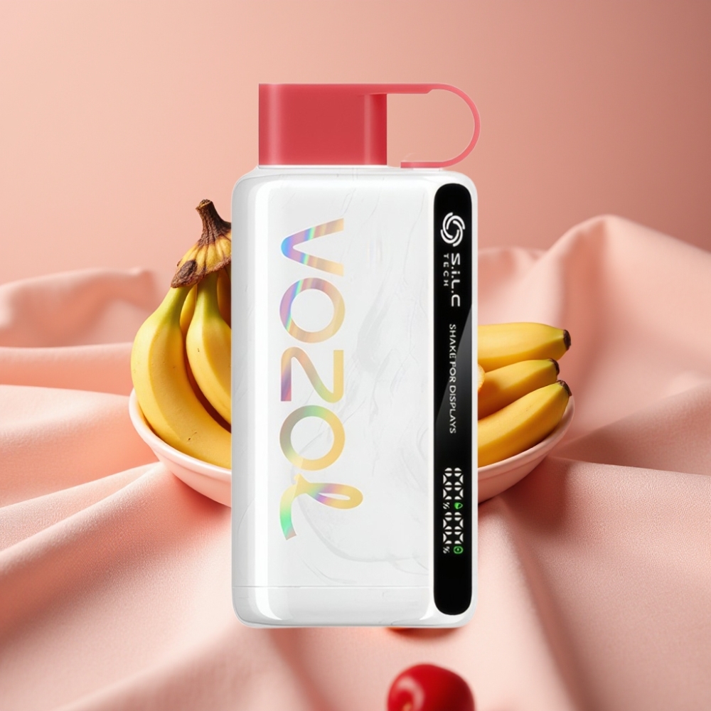 VOZOL STAR 9000/12000 Wegwerf-Vape Drachenfrucht Banane Kirsche mit 650mAh, 30% schnellere Aufladung, S.i.L.C TECH
