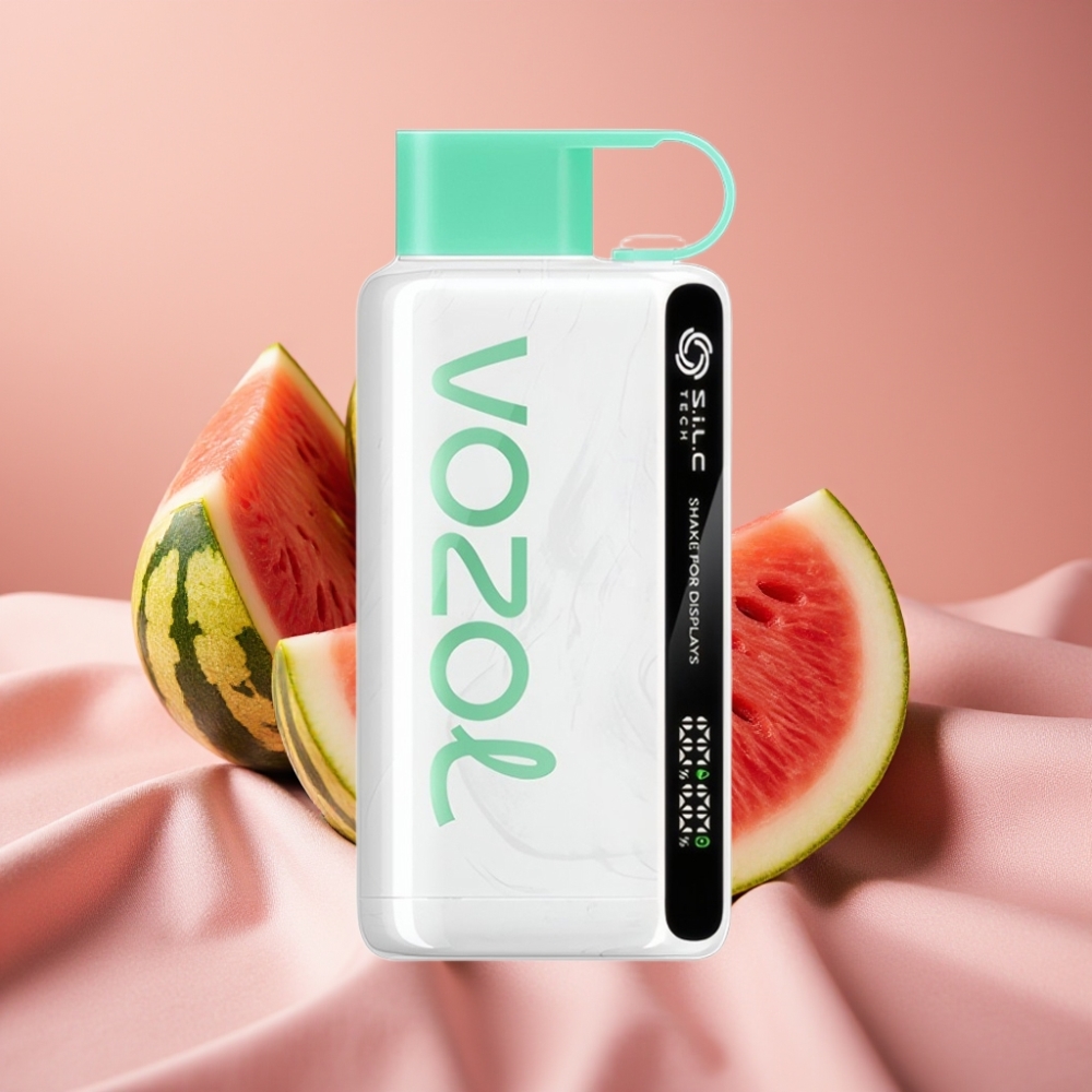 VOZOL STAR 9000/12000 Wegwerf-Vape Wassermelone Bubblegum mit 650mAh, S.i.L.C TECH & Schüttel-Display